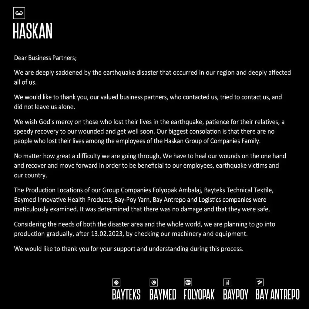 Bayteks Teknik Tekstil (@baytekstekstil) on Twitter photo 