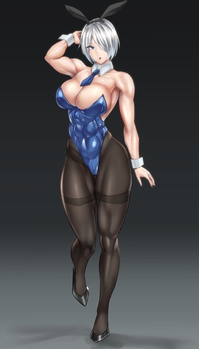 アンヘルとバニーを描きたかったので両方描きました 