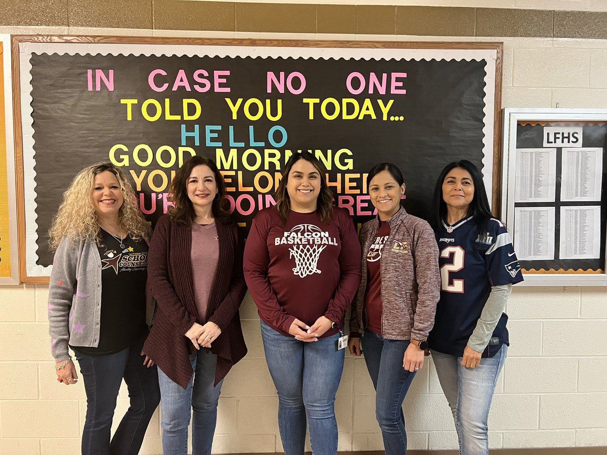 Thank you LFCISD for making  National School Counselor’s Week so special!! <a href="/losfresnoshigh/">Los Fresnos High</a>