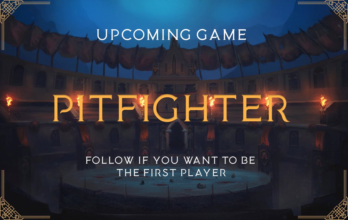 We are getting closer and closer to the release of Pit Fighter. Follow the page, so you don't miss anything interesting.

#NFT #Blokchain #NEAR #Discord #NFTCommunity #Play2Earn