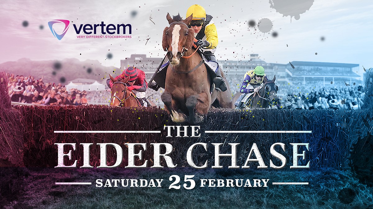 Only a few weeks to go until our annual Vertem Eider Chase @NewcastleRaces 🐎🏆 The National Hunt race features 26 fences over 4 miles and is always a fantastic day for all who attend #verydifferentstockbrokers 🎫: bit.ly/3rkqaR3