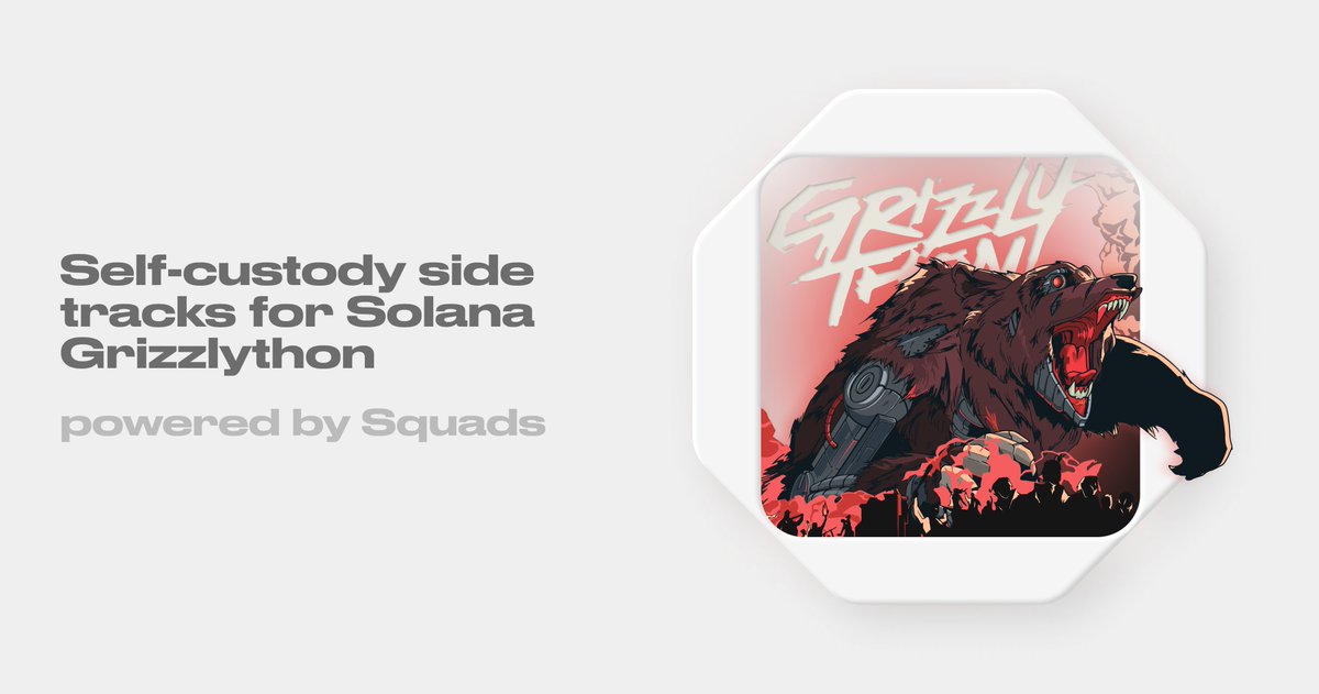 1/ Calling on all <a href="/solana/">Solana</a> builders: we are announcing the two self-custody side tracks for Solana Grizzlython.

Account Abstraction track with $6.9k in prizes.

Treasury Management track with $4.2k in prizes.

Let's dive in.