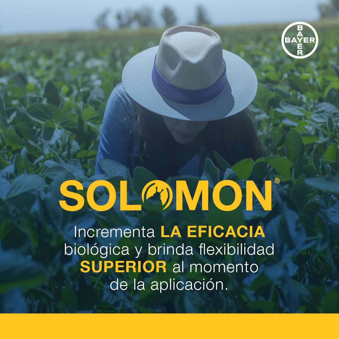 agroleben's tweet photo. Protege tu soja con Solomon:

- Superior Poder de volteo ✅
- Mayor Persistencia ✅
- Mayor facilidad de llegada al objetivo ✅
- Mayor protección en los órganos de planta ✅
- Tecnología O-Teq ✅ https://t.co/WplofzjwBJ
