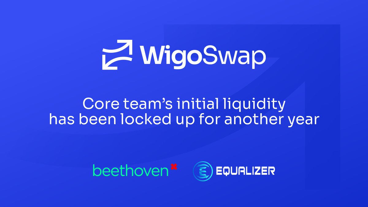 0xDeFive's tweet photo. 👋 Attention all!

Team initial WIGO-FTM liquidity locked for another year in @beethoven_x  and @Equalizer0x protocols. 

Find lock contracts here:
https://t.co/yuQEirRWxS

Let's make it count! Here we go. $FTM $WIGO https://t.co/U1YxFWyzmJ