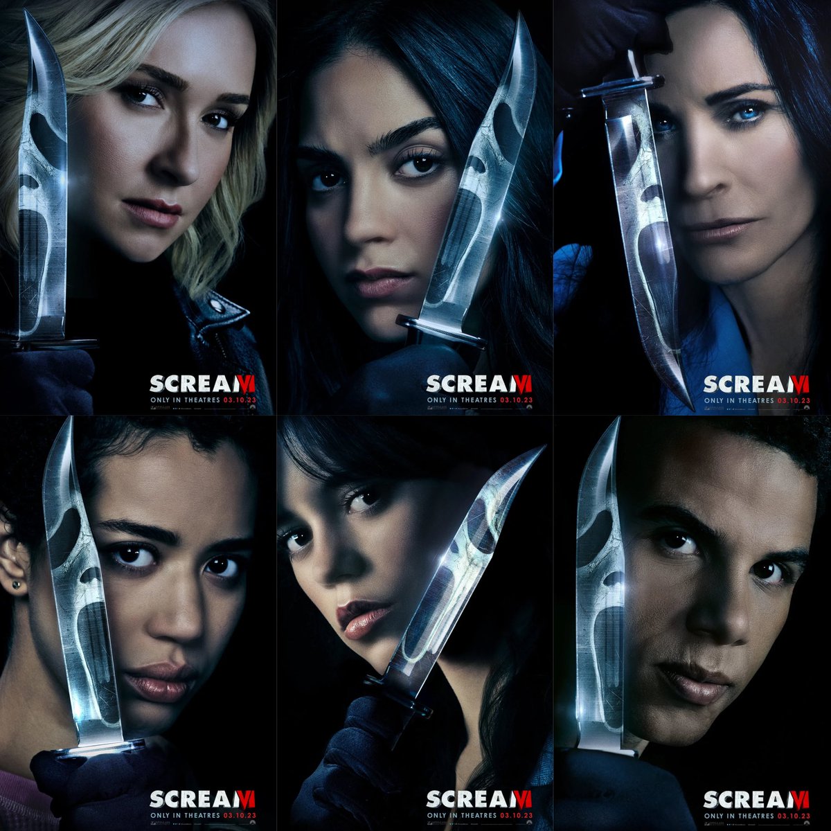 Scream VI' - 13 Exclusive Posters Spotlight Every Major Character
