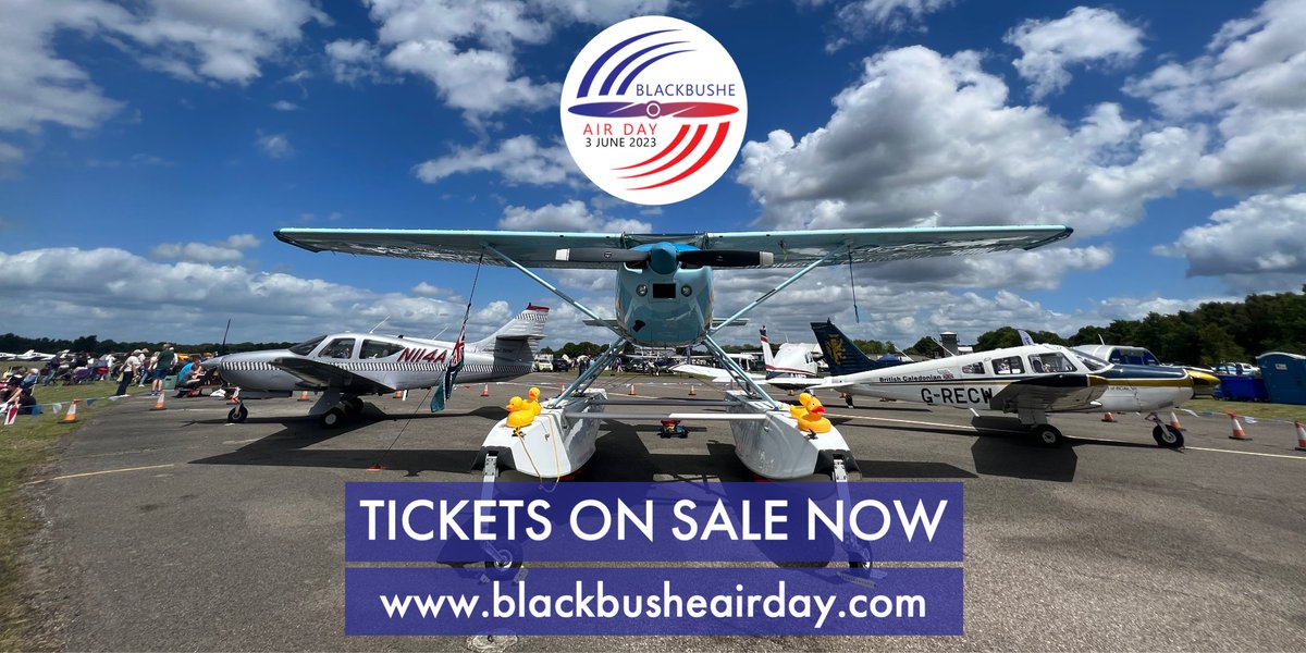 The Blackbushe Air Day is back for another year!  Last year, tickets sold out - so get yours now!
blackbusheairday.com