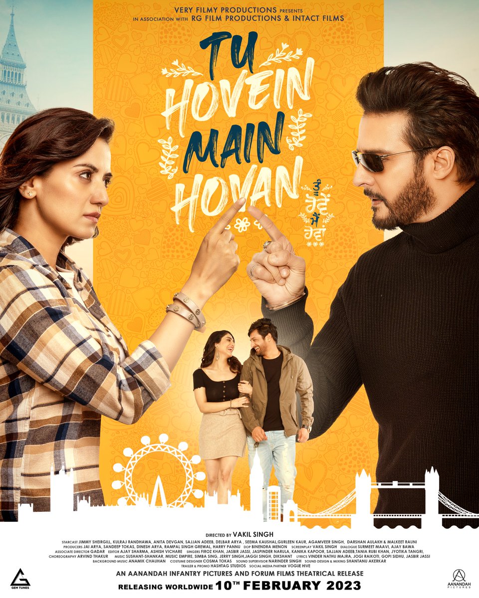 All relationships go through hell, real relationships get through it. Watch #tuhoveinmainhovan in cinemas! 🧡

#kulrajrandhawa #jimmyshergill #punjabifilm