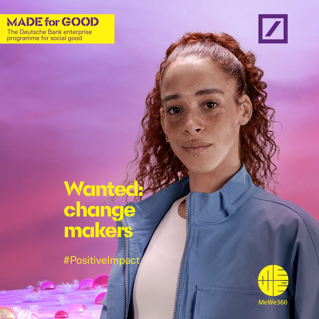 LouisaRoseMack's tweet photo. DBACE is looking for creative entrepreneurs with social enterprises and applications are open from 31 January - 31 March 2023.
@MeWe360 #DBACE https://t.co/2O641Yx4Rj