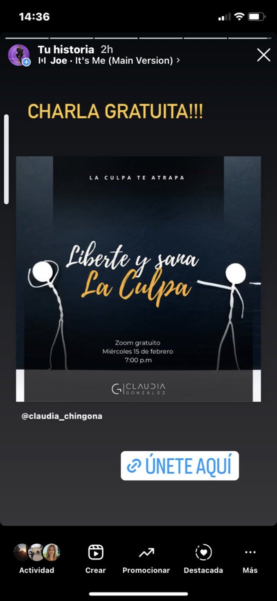 Moviqro's tweet photo. Te invito a esta charla gratuita sobre la culpa!! 
Para que identifique de dónde viene y aprendas a sanarla. 

Únete aquí 👉🏻 https://t.co/lJyDacE1RR https://t.co/QK7VrY95JF