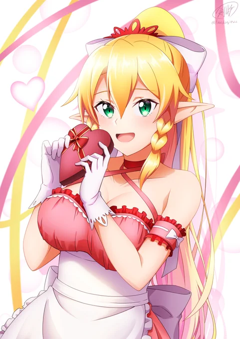 2023年今年もリーファちゃんからハッピーバレンタイン!!#バレンタイン#SAO 