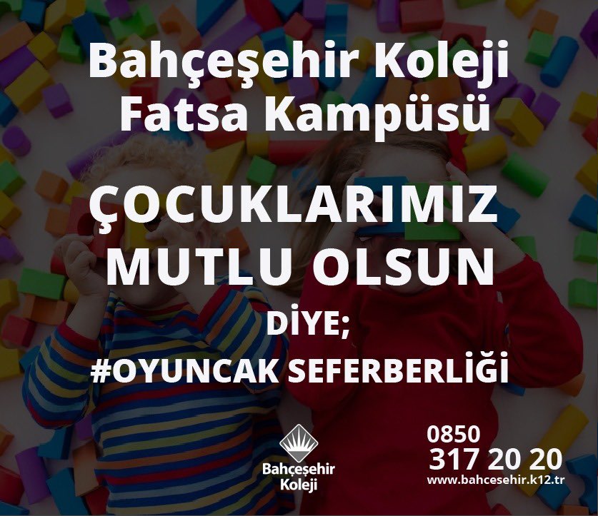 BahcesehirFatsa's tweet photo. Çocuklarımız Mutlu Olsun Diye;  
       Oyuncak Seferberliği

Oyuncaklar 20 Şubat Pazartesi gününe kadar toplanacak ve deprem bölgesine gönderilecektir. 

Desteğiniz ve hassasiyetiniz için şimdiden teşekkür ederiz. https://t.co/5cq4MxUJ6W