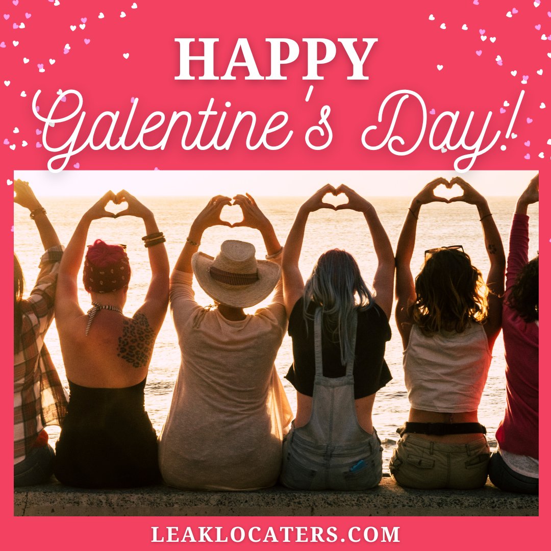 LeakLocaters's tweet photo. Celebrating the strong, inspiring women in our lives today and everyday. Gather your gal pals and share the love with some goodies! Happy Galentine's Day! ❤️

#galentinesday #happygalentinesday #inspiringwomen #bestiesforlife #love #girlpower #sewerscope #sewers #leaklocaters https://t.co/nHWcVnyxdZ