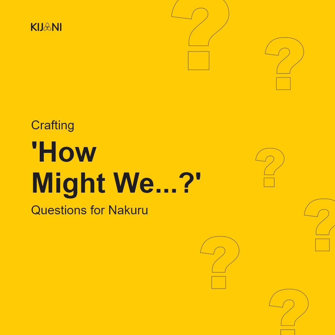 kadanafondation's tweet photo. Last week we hosted environmentalists from Nakuru, and these are the actions the residents are undertaking to conserve, protect and develop their environment sustainably.

The BIG QUESTION is:

How might we.......?

#designthinking #environment #work #gogreen💚 #Kijani #nakuru https://t.co/gJOdmL4r5h
