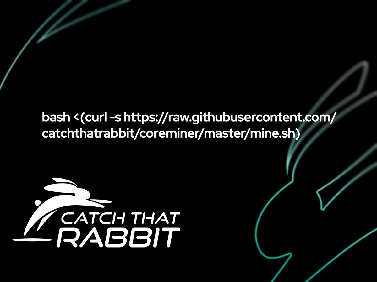 CatchthatXCB's tweet photo. 🐰Mining $XCB is now easier!
Catch that Rabbit now brings you a new unique command for Linux to configure the start of the mining.
Just execute the command in your terminal.
More info: https://t.co/Ei6wAJy0jY
Enjoy! https://t.co/8nkDkRLh8Z
