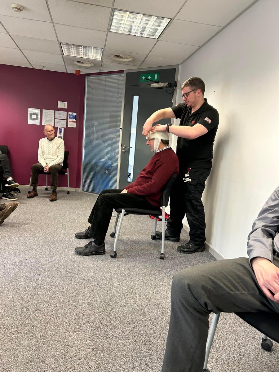 NewcastleVS's tweet photo. Last week we were lucky enough to receive a brilliant First Aid course from @CIPHERMC ! This course was made fully accessible for our visually impaired staff, trustees and volunteers. We can’t thank CIPHER Medical enough 🙌🏻 https://t.co/RmFOUPgt9C