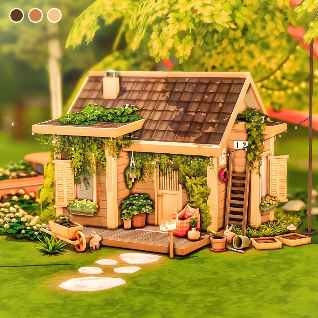 axiisims's tweet photo. Gardener Micro Home 🪴

Hello, everyone! Wish you an amazing new week! Here’s my most recent build.

@TheSims @SimsCreatorsCom #thesims #Sims4 #ShowUsYourBuilds #house #cozy #landscapedesign https://t.co/QG0coowM5l