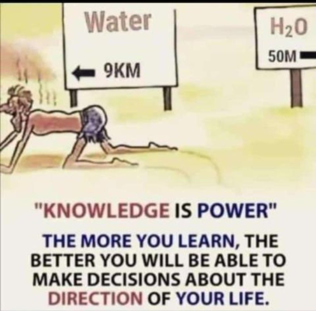 nganga13's tweet photo. Knowledge is freedom https://t.co/dYugZZEGEN
