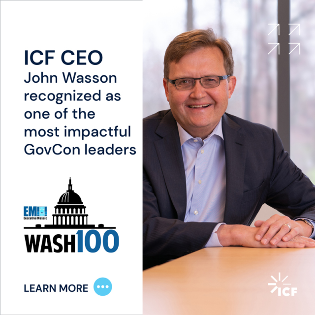 LizWittRecruit's tweet photo. Awesome to see @ICF CEO John Wasson recognized with his third Wash100 award! https://t.co/1m4UnQEEr8 https://t.co/CAuLTfuOsH