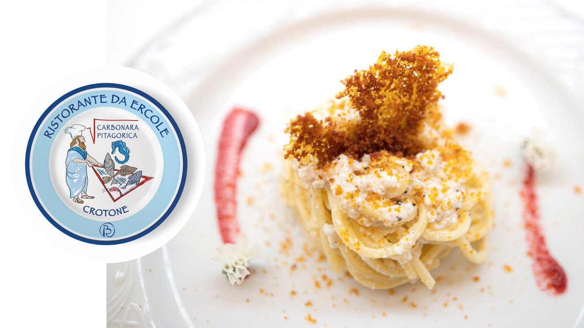BuonRicordo_'s tweet photo. Le Specialità del #BuonRicordo:
🍽Carbonara pitagorica
🏡 Ristorante da Ercole
📍 Calabria | Crotone
Scopri il ristorante ⤵️
https://t.co/wIwsowN6tZ
Scopri la specialità ⤵️
https://t.co/i0G77KWGcL https://t.co/nYBoA9bU1Z
