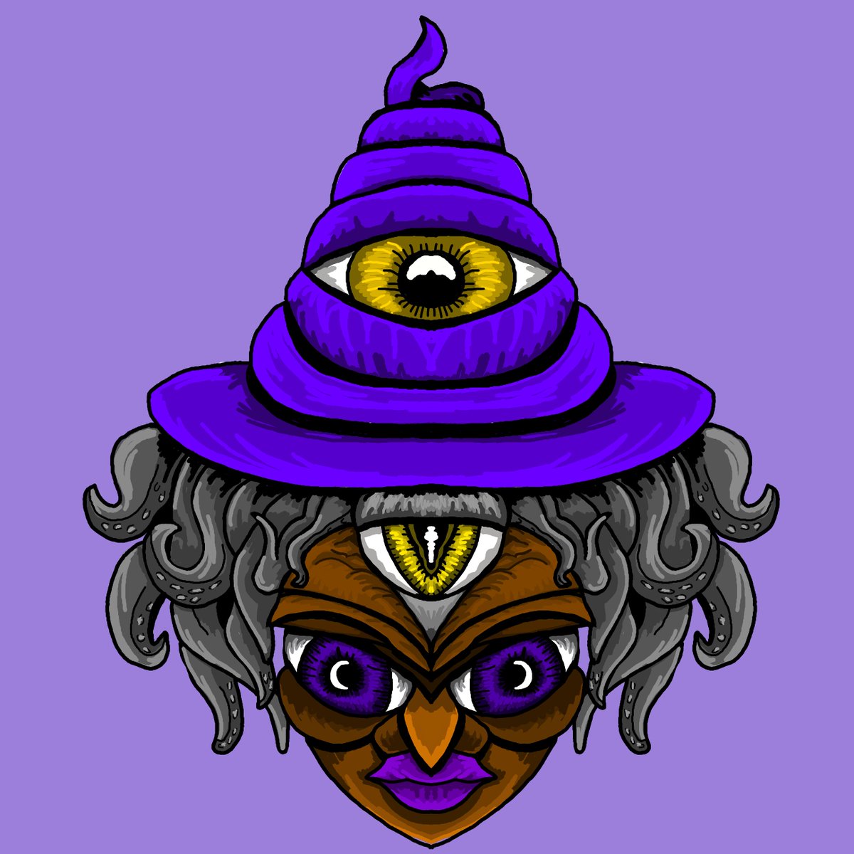 CosmicArt__'s tweet photo. Gm #NFTCommunity New souls are coming everyday, hope you enjoy my artwork and thanks for everyones support.  A magical friend have arrived 💜💛
https://t.co/jqkZHNe3jl
#NFTProject #NFTGiveaway #NFTcollections #NFTartwork #nftart #NFTartist #ETH #PolygonNFT #marketplace #Carnaval https://t.co/3nsqDEI7oo