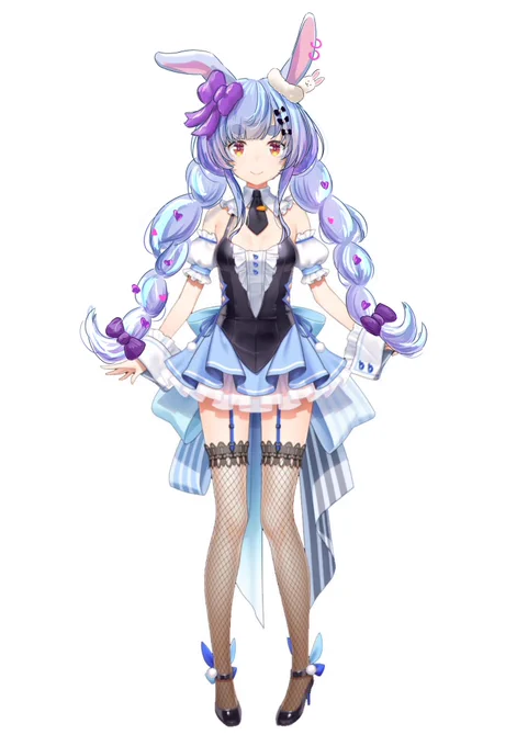 #ぺこら新髪型予想 ちょっとだけバレンタインのイメージ!!! 