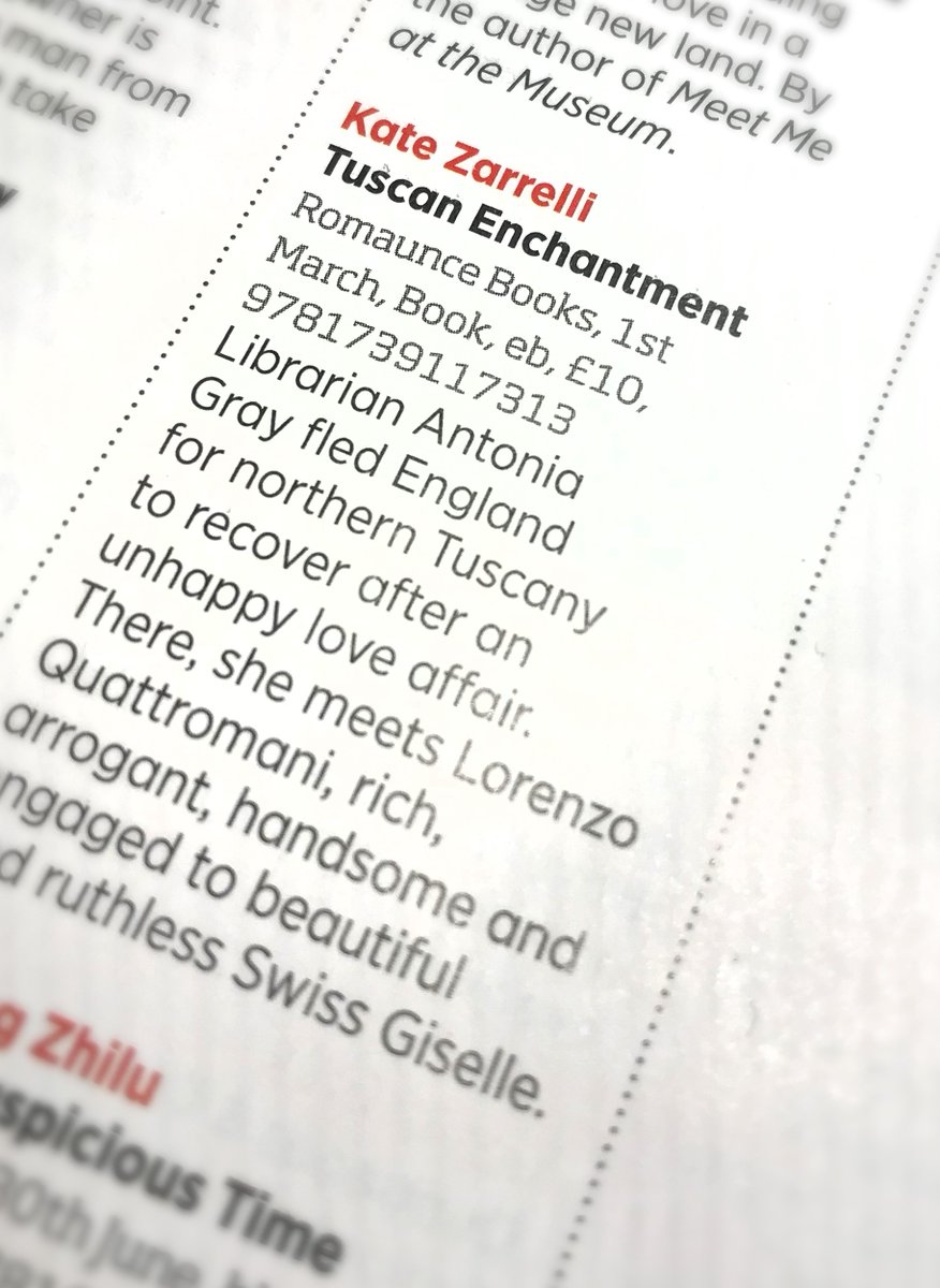 Romaunce's tweet photo. Thrilled to see our books in this week’s #romance edition of @thebookseller

#KateZarrelli @katmezzacappa @AngelaMSims1 @MLynesAuthor @barry_jill

@RNAtweets
#historicalnovelsociety
#historicalwritersassociation
@HistoriaHWA
@thebookseller
@The_CWA​
@Romaunce https://t.co/wVQGVDsEbv