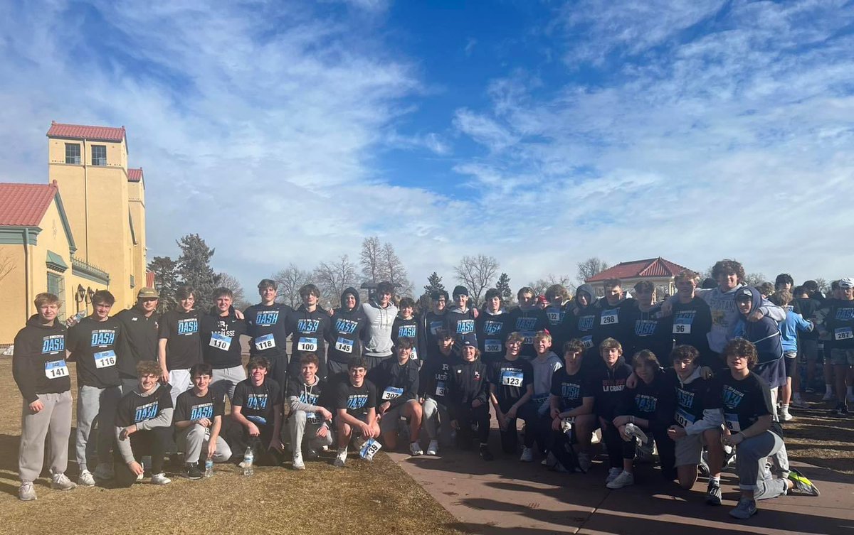 RJHSBDLax's tweet photo. 🥍🏃🏻‍♂️The Regis Jesuit Boys and Girls Lacrosse teams raised over $21,000 for Denver City Lax and participated in the City Lax Dash at City Park in Denver!
#menwithandforothers
#rjhsbdlax
#citylaxdash
#RJserves https://t.co/aoqufoPqLp