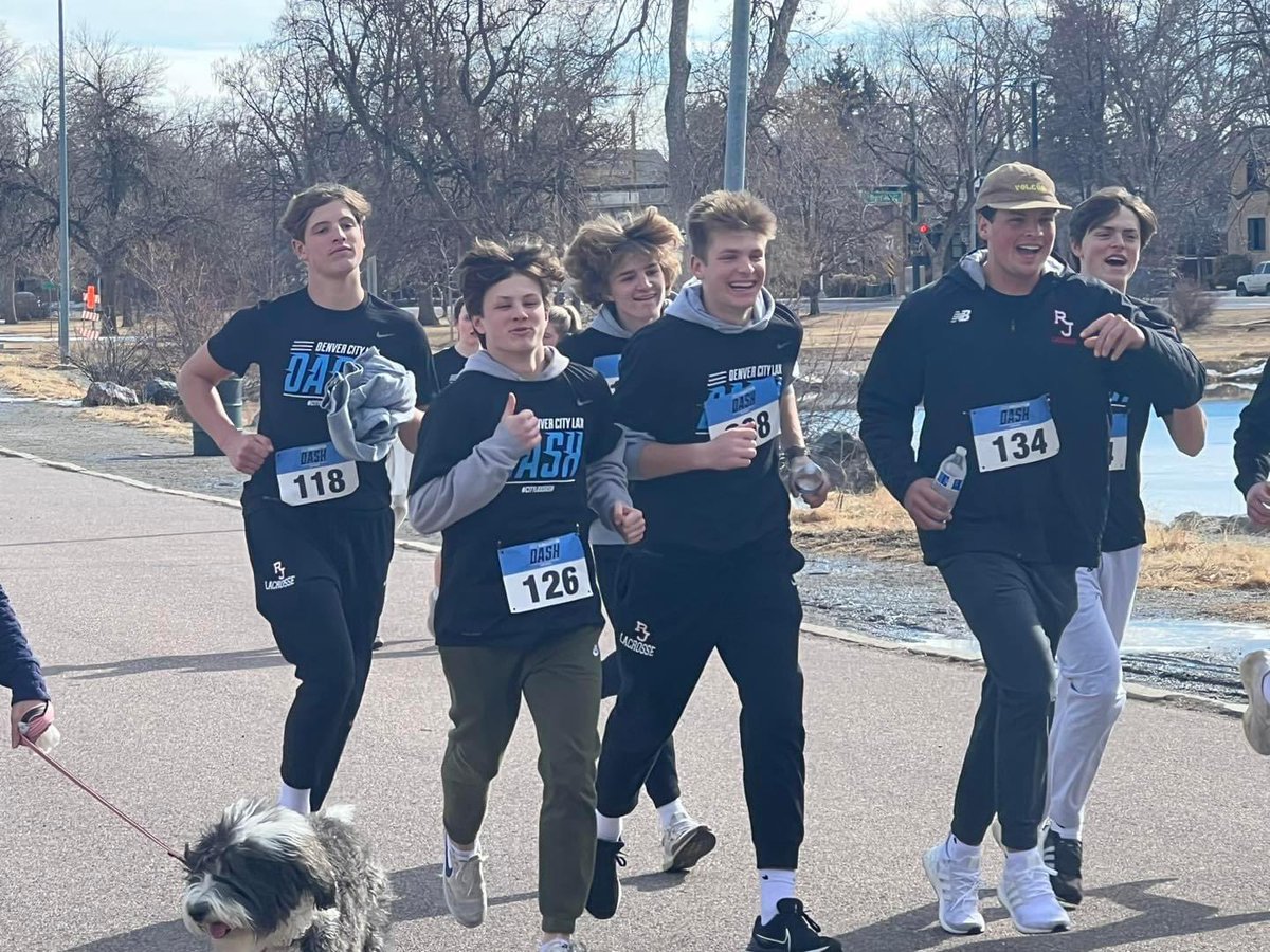 RJHSBDLax's tweet photo. 🥍🏃🏻‍♂️The Regis Jesuit Boys and Girls Lacrosse teams raised over $21,000 for Denver City Lax and participated in the City Lax Dash at City Park in Denver!
#menwithandforothers
#rjhsbdlax
#citylaxdash
#RJserves https://t.co/aoqufoPqLp
