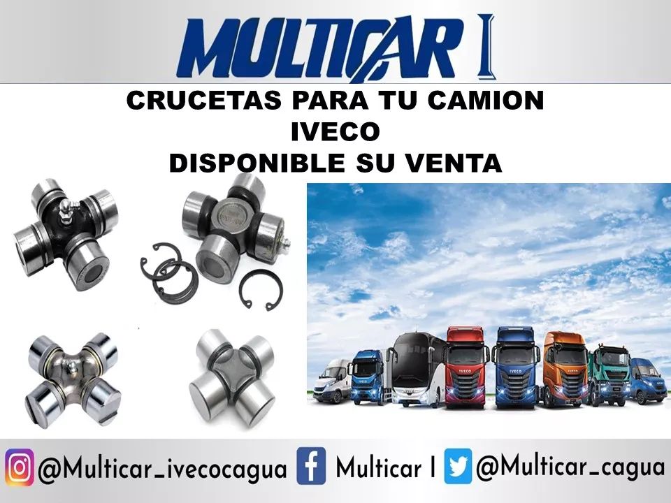 Multicar_cagua's tweet photo. En MULTICAR I C.A.
Concesionario de Camiones, Servicio Técnico y Ventas de Repuestos de Marca IVECO y MULTIMARCA
Ofrecemos para tu unidad IVECO DAILY - VERTIS - TECTOR - STRALIS - TRAKKER
* CRUCETAS
Contáctenos al
• 0424-3626178 https://t.co/3LdpKj2ocW