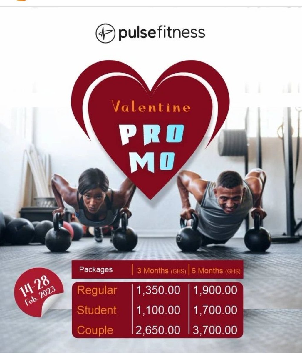 PulseFittClub's tweet photo. Love is in the air 💕 💕 

Make the most of our Valentine's promo! (14th-28th Feb)

❤️ No subscription fee
❤️Free access to all in-house classes on our class timetable upon subscription.
❤️In-house juicebar https://t.co/gOrLTTJEX7