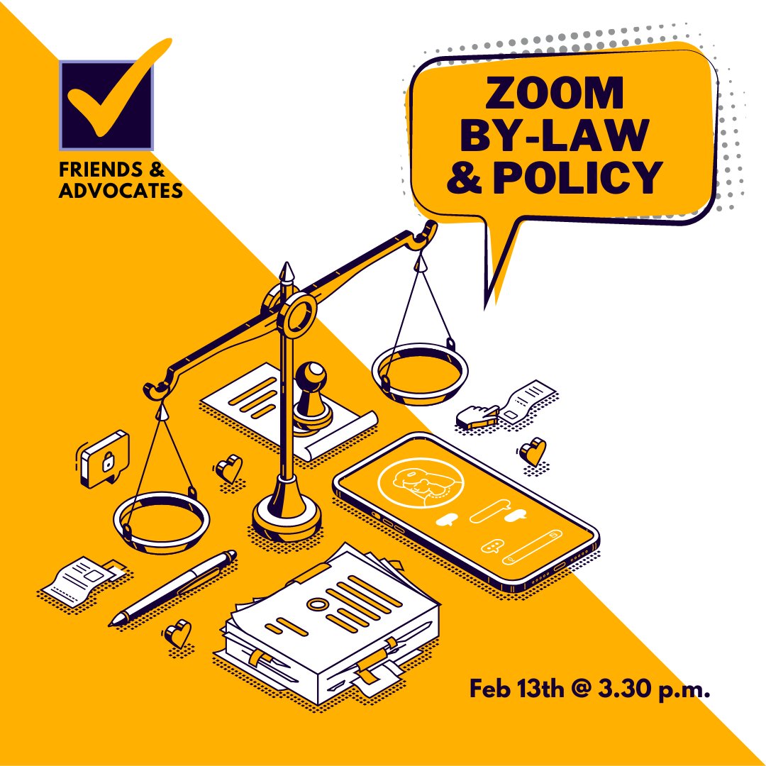 Friends & Advocates on Twitter out and support the Committee