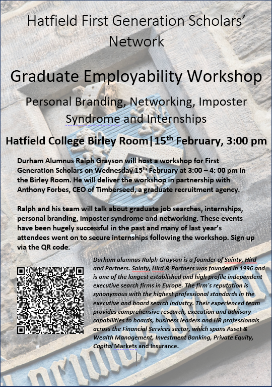 Hatfield College (@hatfieldcollege) on Twitter photo 