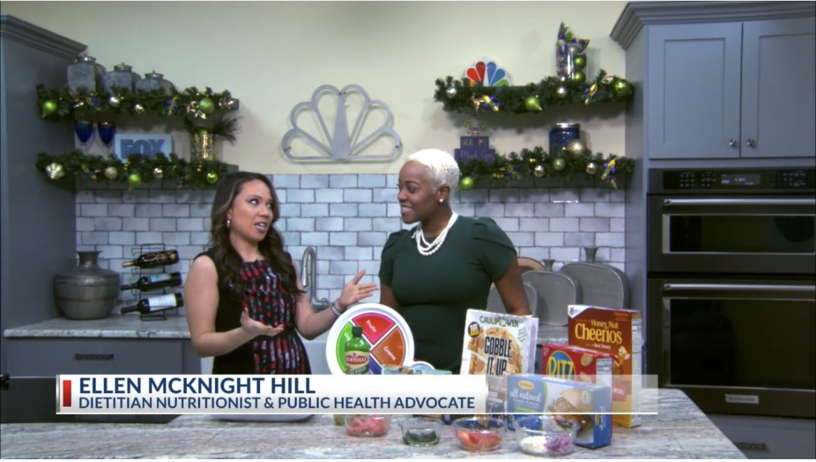 Great morning in Shreveport, Louisiana 💫🍏 
—————————————————Thank to the delightful   <a href="/itsjezzamine/">Jezzamine Wolk</a> and producers @dariusdlee  with KTAL NBC Channel 6 News for the invitation to share on The Morning Show to discuss heart healthy eating 🌞☕️