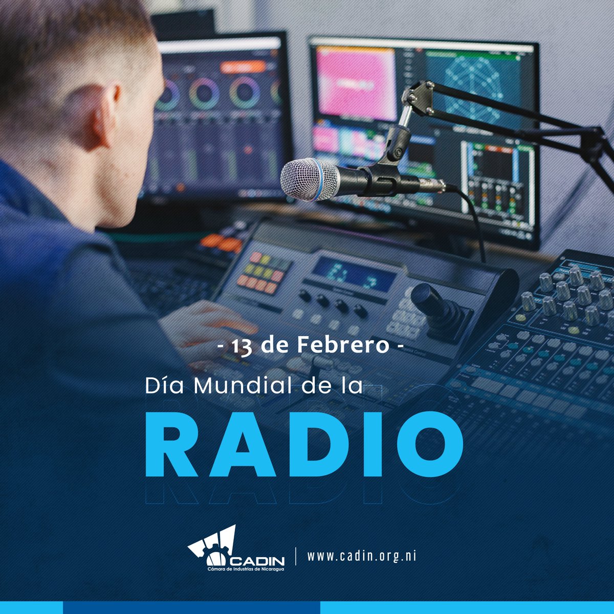 📻#13deFebrero II 𝗗í𝗮 𝗠𝘂𝗻𝗱𝗶𝗮𝗹 𝗱𝗲 𝗹𝗮 𝗥𝗮𝗱𝗶𝗼