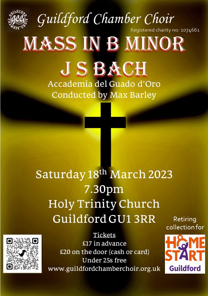 Rehearsals are underway for our next concert in March - tickets available via our website Guildfordchamberchoir.org.uk #guildford #whatsonguildford