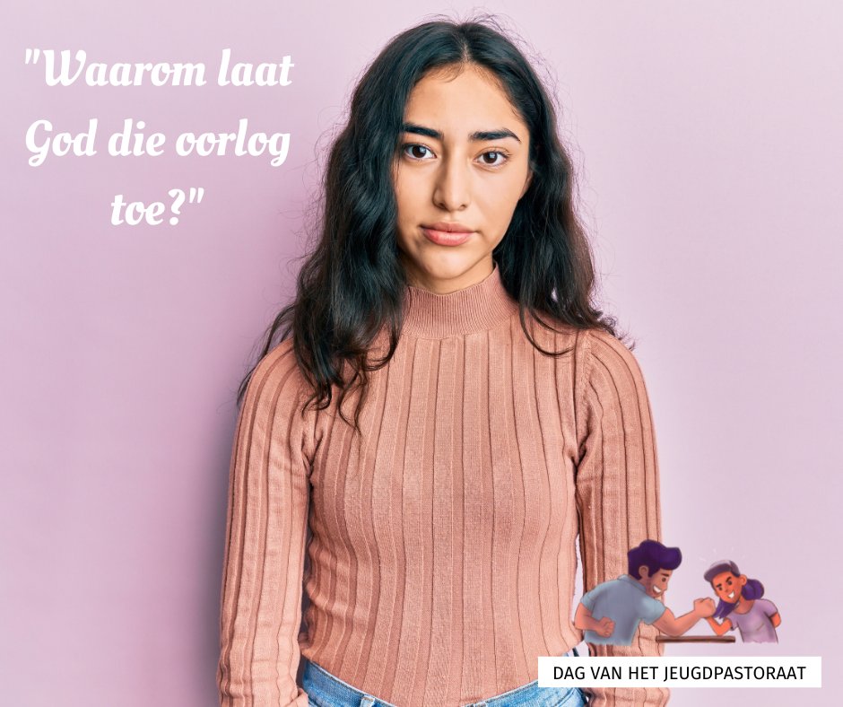 alisevl's tweet photo. Is er ruimte voor jongeren om vragen te stellen over God? Om door problemen aan God te twijfelen?  Kom naar de Dag van het Jeugdpastoraat en praat mee in de workshop: Worstelen met geloofsvragen. https://t.co/ZTxTewJk1k https://t.co/3lhWTwt50c