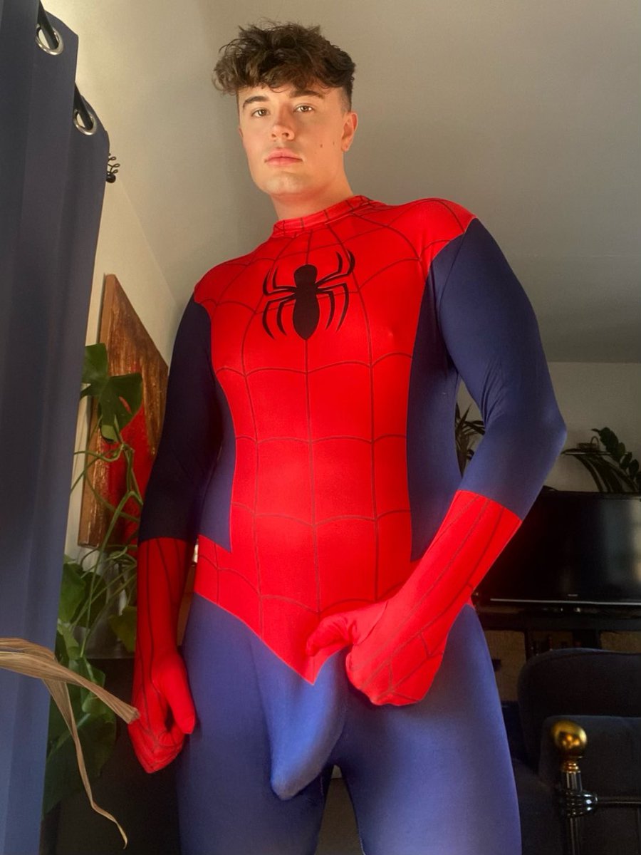 twunkletoes1's tweet photo. Watch me shoot some webs 😈💦 https://t.co/4jY6P7RWfX