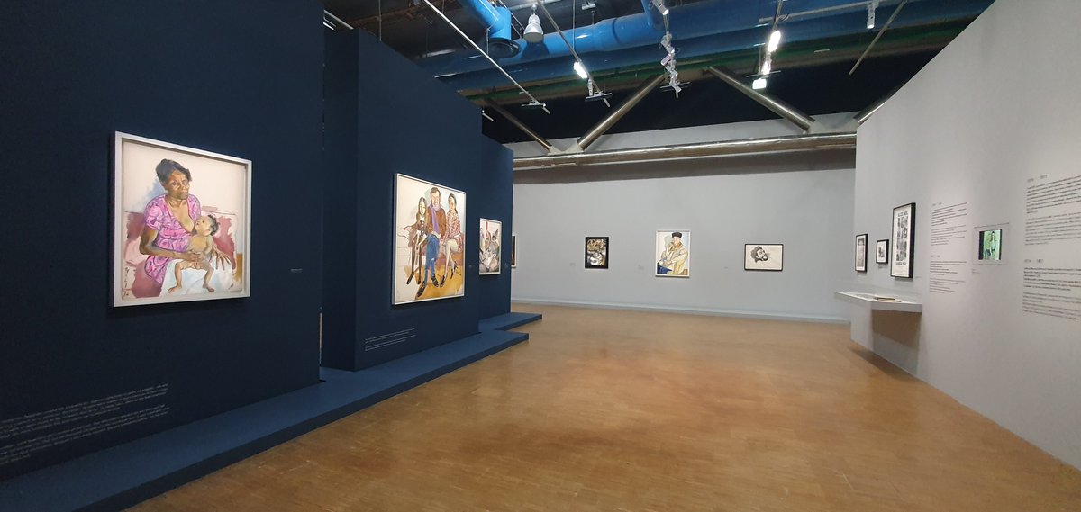 ADIAF_O's tweet photo. Visit to the @CentrePompidou as part of our #CollectorsProgram. The members benefited from a guided tour of Alice Neel's exhibition “An engaged look” by its curator Angela Lampe. She will also curate the collective exhibition of the four finalists for the #PrixMarcelDuchamp 2023. https://t.co/QOA0daGMUW