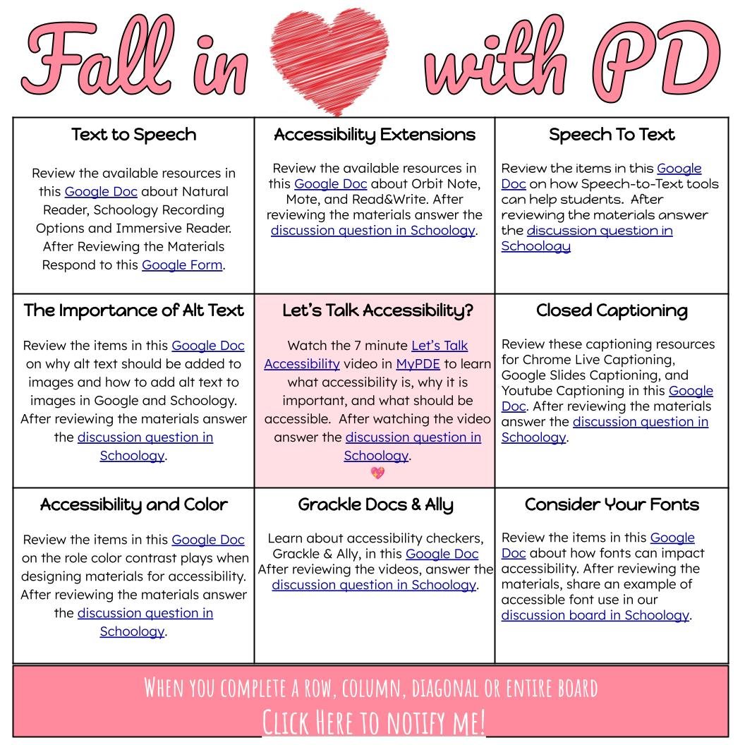 amustREED's tweet photo. It's time to Fall in ❤ with PD around #accessibility @bullrunes Thanks #fcpssbts friends for the collaboration @hldorman1 @thetechlady81 @e_knupp @teacherteche https://t.co/qH2b5GgsHS