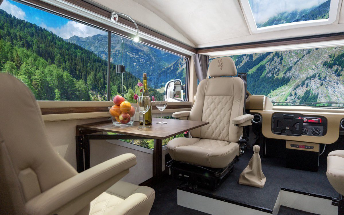 CaravanCloud's tweet photo. The world’s first CONVERTIBLE motorhome?😱
Meet the SkyDiamond, a unique motorhome providing it’s travellers the opportunity to truly camp under the stars.
There are demonstration models coming Spring 2023, perhaps we’ll see it at a motorhome show soon? 🤔
#UNIQUEOFTHEWEEK https://t.co/7k7f9xou8X