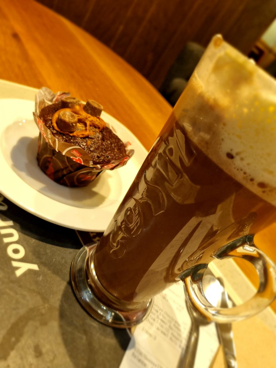 A rare treat before going to the cinema this evening!