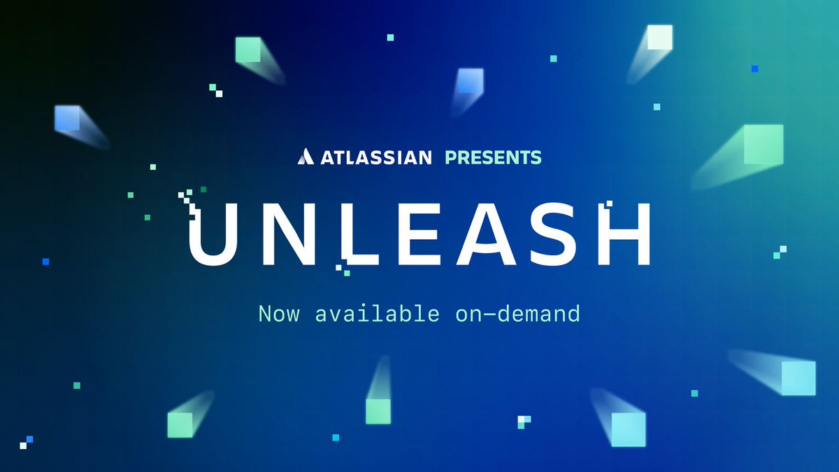 RT #Atlassian: Catch up on the amazing content from #AtlassianPresentsUnleash, everything is now available on demand. Check out the newest product updates, grab customer-built templates, and watch demos from Atlassian product leaders and your peers. …