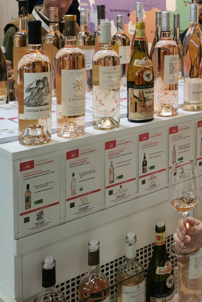 Eric Debray (@ericdebray) on Twitter photo L'embarras du choix avec les vins de Provence présentés au salon #wineparis #WPVP23 <a href="/vinexposium/">Vinexposium</a> L'embarras du choix avec les vins de Provence présentés au salon #wineparis #WPVP23 <a href="/vinexposium/">Vinexposium</a>