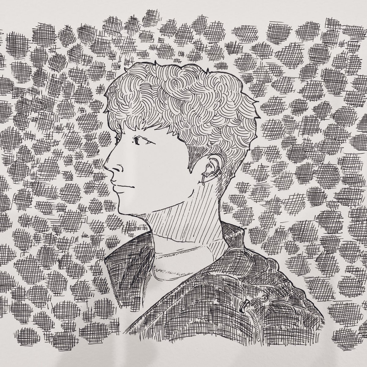 doi_ryota's tweet photo. 星野源さん描いてみた。ずっと憧れの人。大好きな人。
#星野源
#星野源イラスト
#星野源好きな人と繋がりたい
#似顔絵
#アナログイラスト
#ボールペンイラスト https://t.co/bj0mnqmvH7