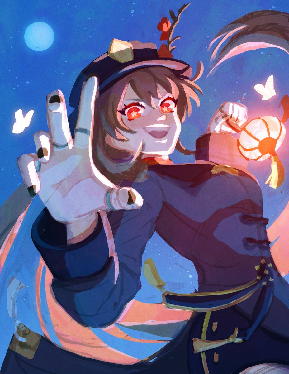 #genshinimpact #hutao #fanartcontest
