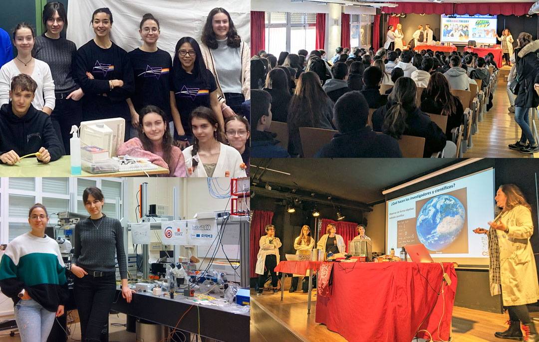 El Instituto de Óptica en el Día Internacional de la Mujer y la Niña en la Ciencia #11F 
bit.ly/3YGl8wW