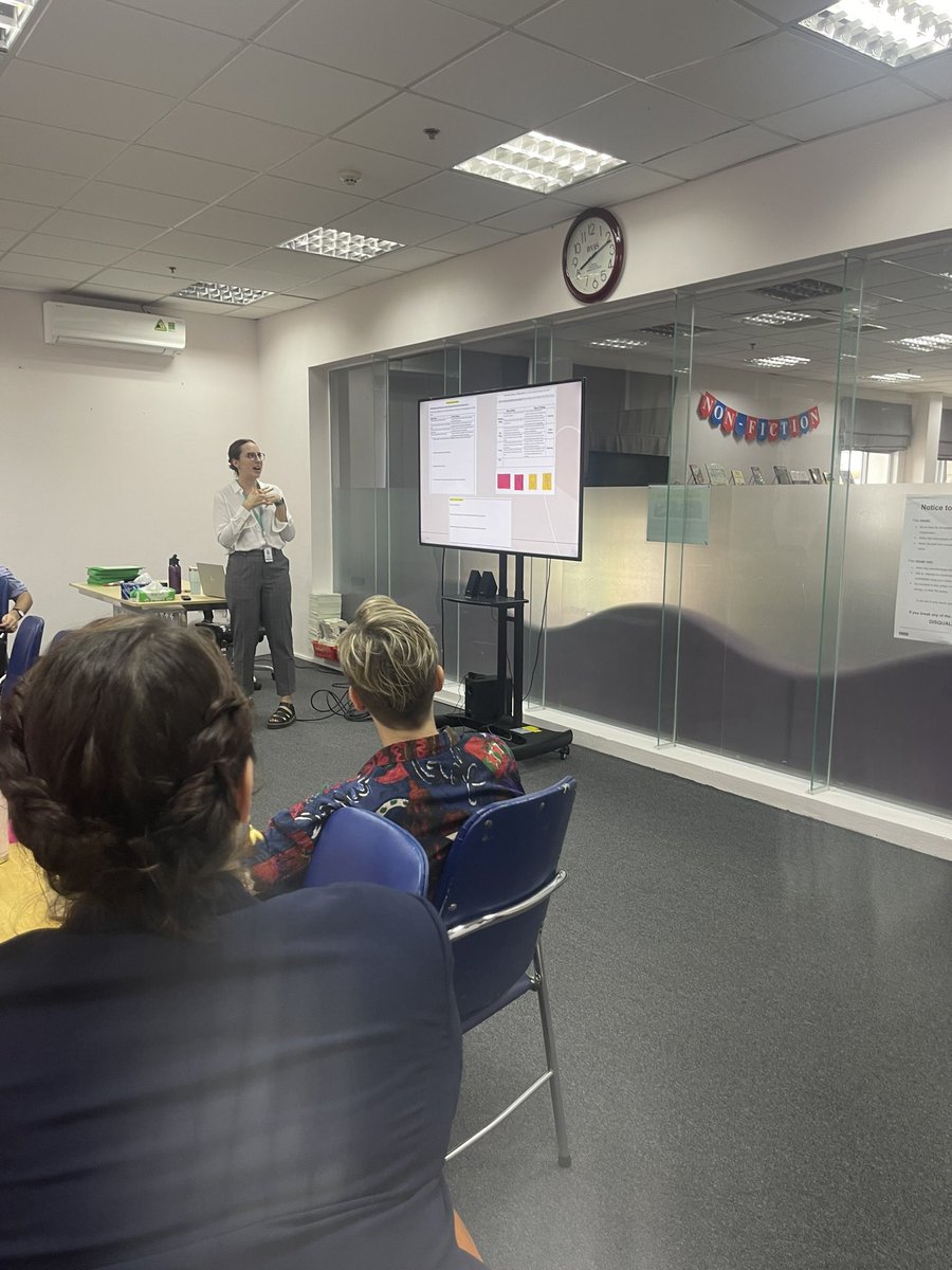 Briefing this morning, delivered by our CAS leader. Great opportunity to hear from teachers about how they are putting their own learning into practice through the use of metacognitive reflection and effective effort in classrooms. Some excellent strategies shared. #edutwitter