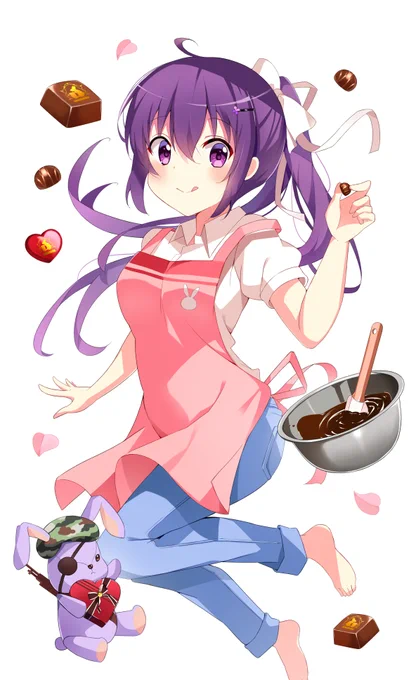 Happy Valentine &amp; Birthday!! リゼちゃんおめでとうです!#gochiusa  #天々座理世生誕祭2023 
