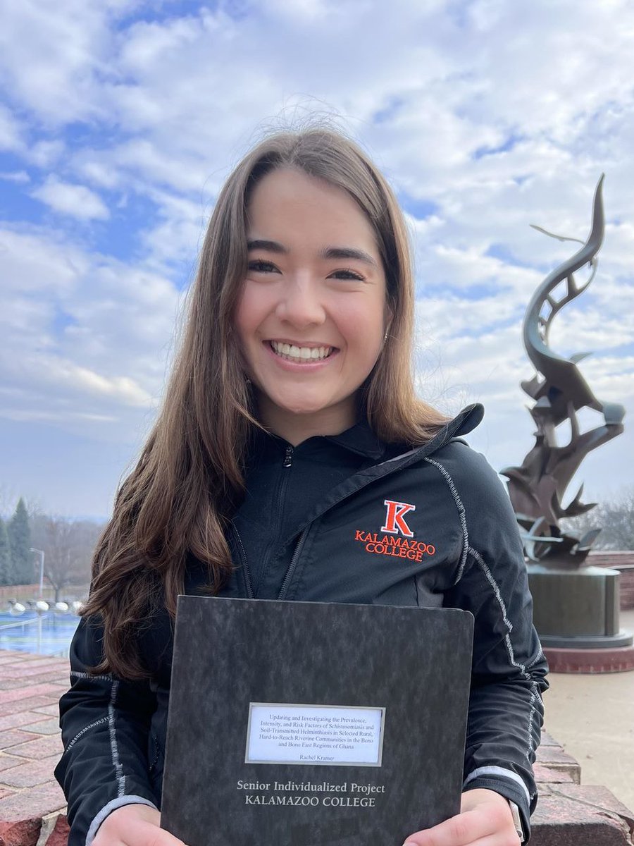 kcollege's tweet photo. ICYMI: With @WomenScienceDay, K celebrated the work of Rachel Kramer ’23 (@rachkramer759), who completed research last summer investigating health inequities in Ghana while looking into Neglected Tropical Diseases: https://t.co/kXXD7JMHkw. #WomenInScience #WomenInScienceDay https://t.co/rdqzOFH7oJ