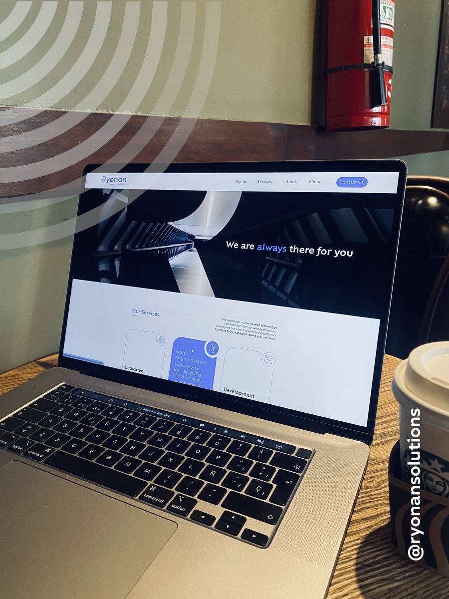 RyonanSolutions's tweet image. Excited to announce the launch of our website! 🚀
Visit us at ryonansolutions.com for all your web development needs 💻.

#ryonansolutions #WebDevelopment #NewWebsiteLaunch